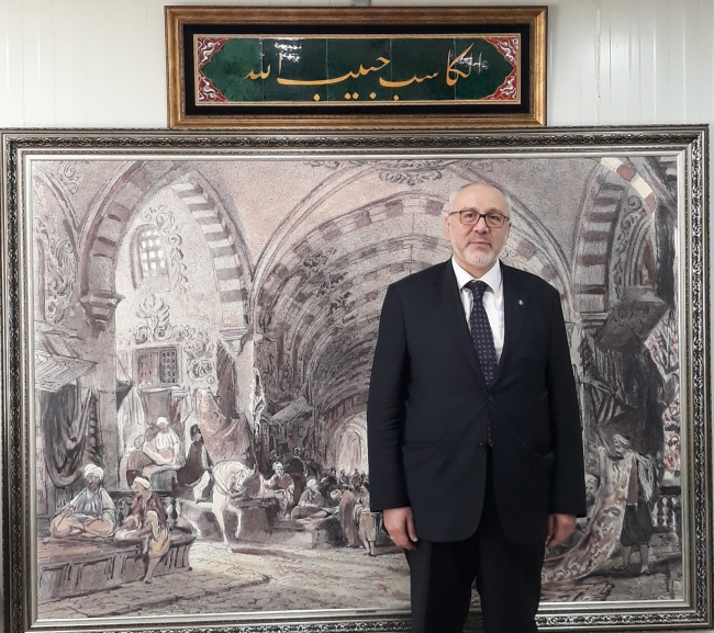 Kapalıçarşı Yönetim Kurulu Başkanı Fatih Kurtulmuş